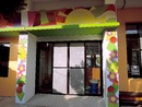臺南市新東國民小學圖書館入口形象牆影像彩繪造型鋁板