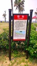 金瓜石驚艷水金九景點影像彩繪警告標示牌
