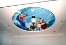 莎多堡汽車旅館手工牆面彩繪